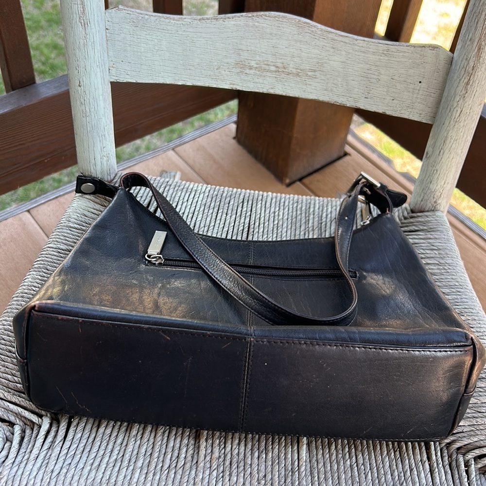 HOBO Black Leather Small Shoulder Bag~please read! - Picture 10 of 16
